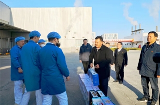 春節(jié)送溫暖，慰問暖人心丨集團(tuán)黨委書記、董事長慰問春節(jié)期間堅(jiān)守崗位的一線職工